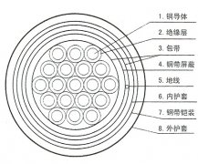 KVVP-22,KVVP2-22,ZR-KVVP-22,ZR-KVVP2-22铜丝屏蔽钢带铠装控制电缆